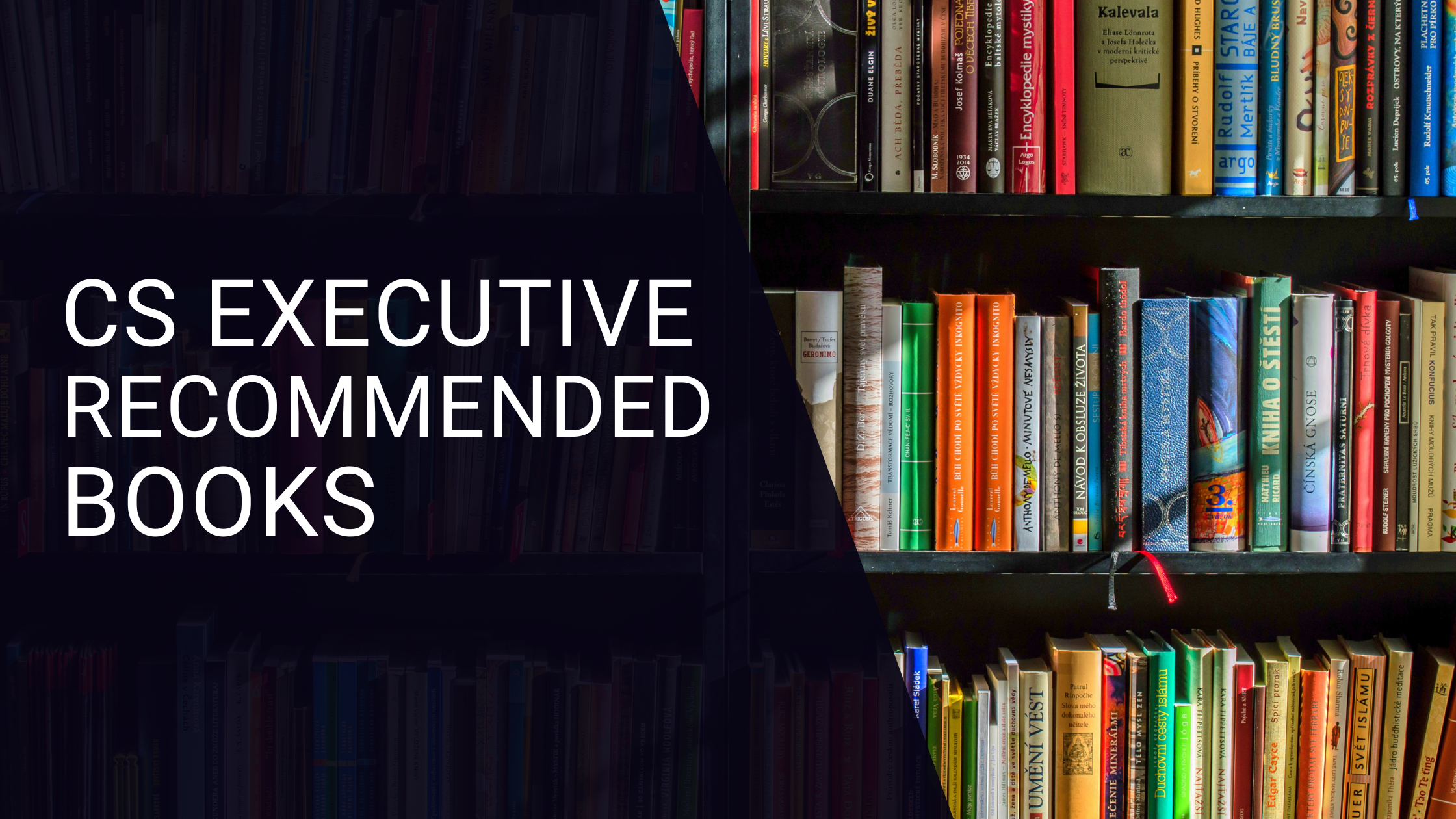 CS Executive Recommended Books