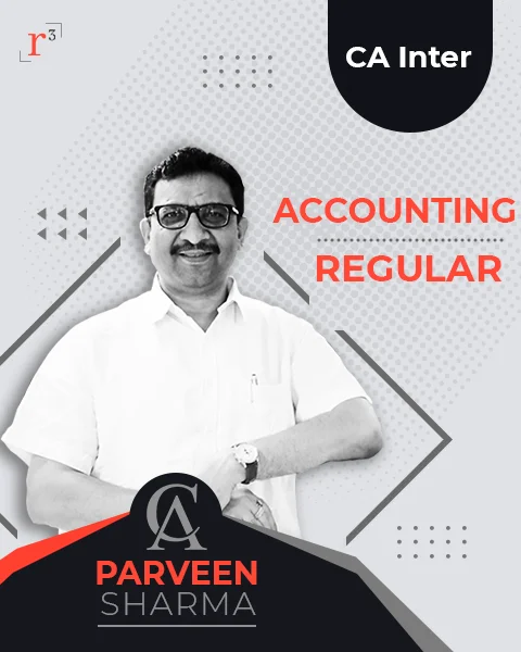 CA Inter Accounting Regular Course by Parveen Sharma | Revision Cube