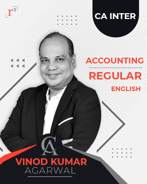 CA Inter Accounting Regular Course in English by CA Vinod Kumar Agarwal | Revision Cube