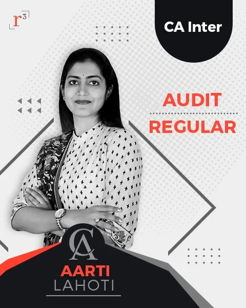 CA Inter Auditing and Assurance Regular course in English by CA Aarti Lahoti | Revision Cube