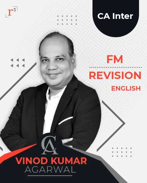CA Inter Financial Management Revision Course in English by CA Vinod Kumar Agarwal | Revision Cube